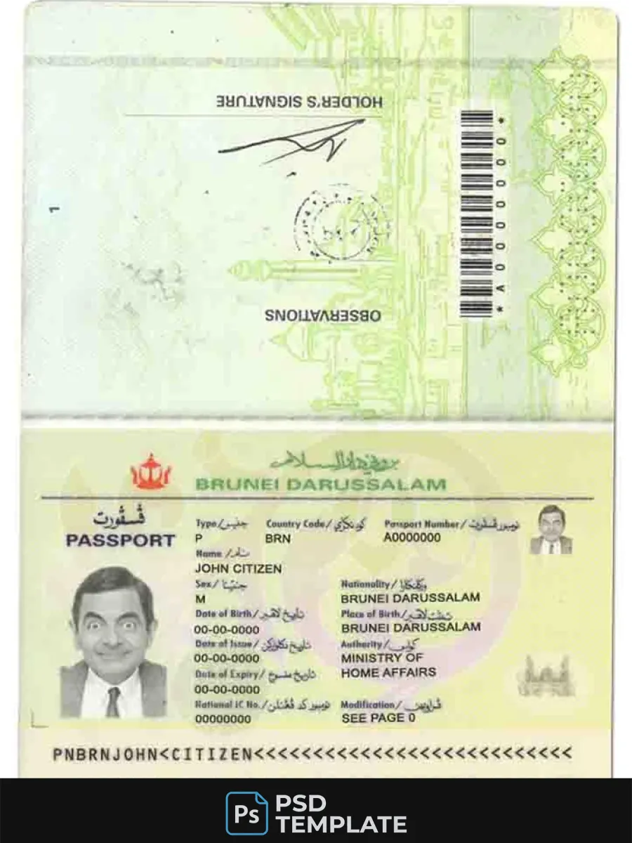Brunei Passport — Passports
