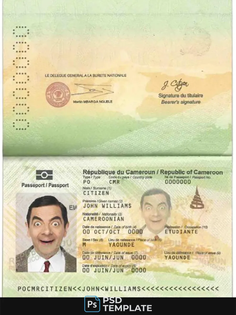 Cameroon Passport — Passports