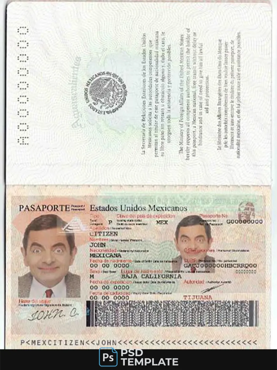 Mexico Passport — Passports
